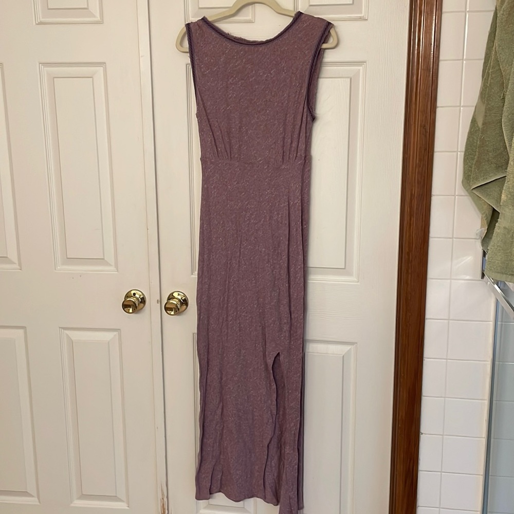 Free People purple dress M 100 cotton